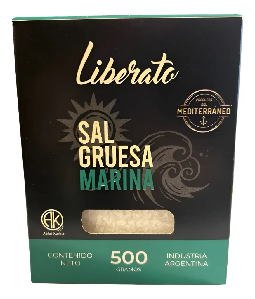 Liberato - Sal Marina Gruesa (Caja de Cartón) 500 gr