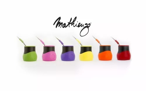 Mathienzo - Mate de silicona amarillo