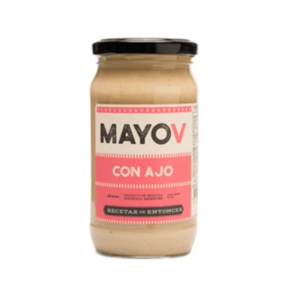 Mayo V - Mayonesa vegana de ajo (270gr)