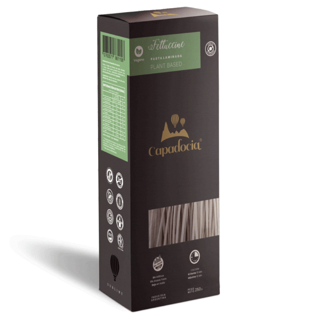 Capadocia - Pastas plant based Fetuccini Vegano (250gr)