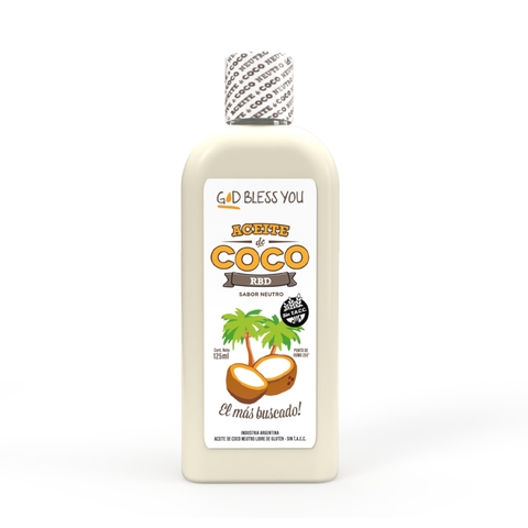 God Bless You - Aceite de coco neutro (125ml)