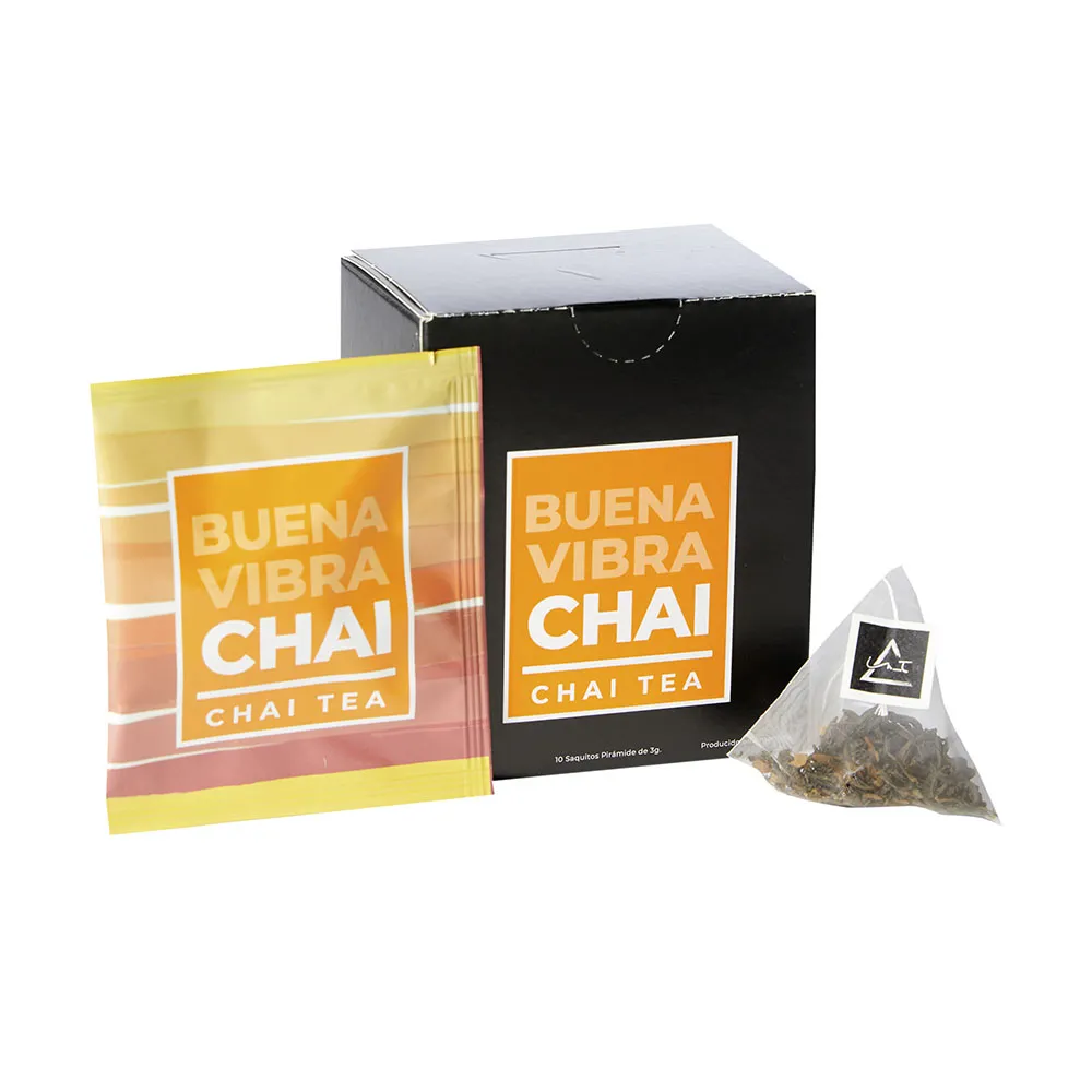 Intizen - Te en Saquitos Buena Vibra Chai (10 saquitos)