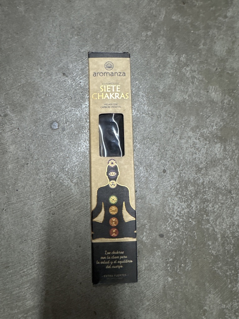 Aromanza - Sahumerios siete chakras