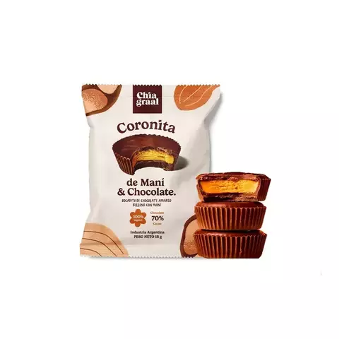 Chiagraal - Coronita de Maní y Chocolate (18gr)