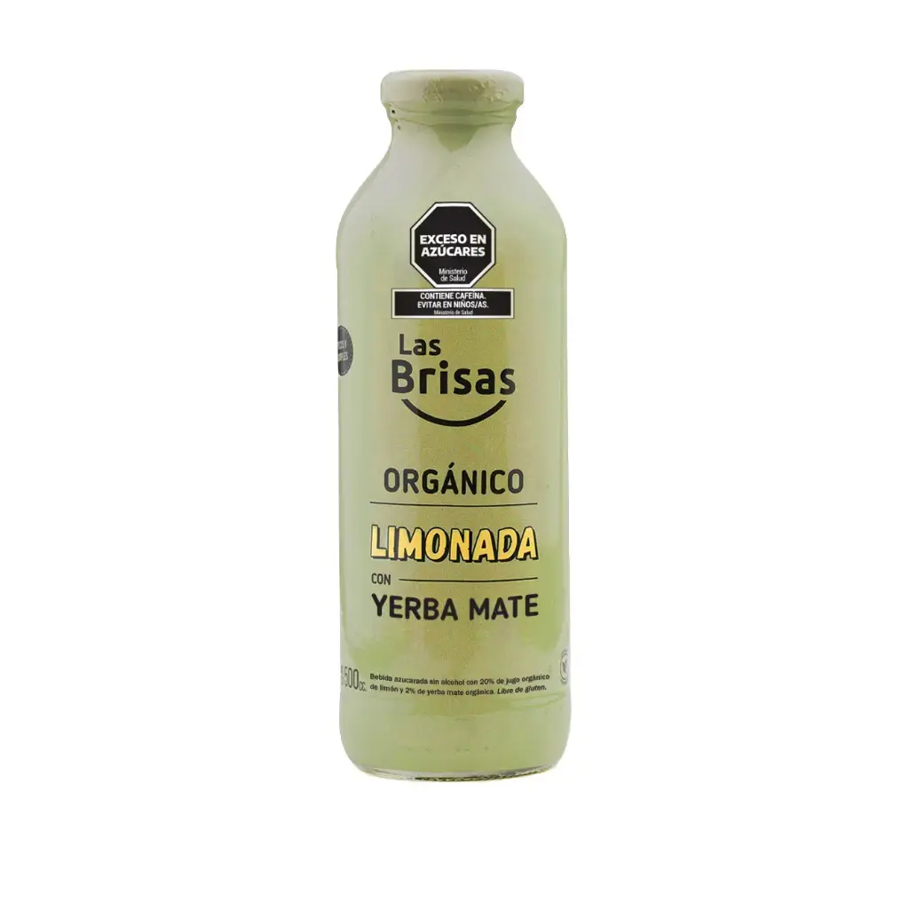 Las Brisas - Limonada con Yerba Mate envase de vidrio 500 ml