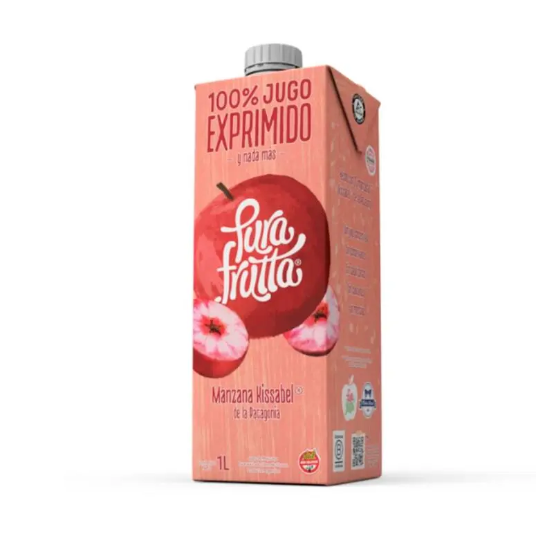 Pura Frutta - Jugo natural sabor manzana kissabel (1lt)