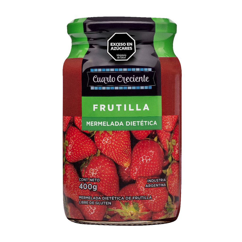 Cuarto creciente - Mermelada Dietetica de Frutilla (400gr)