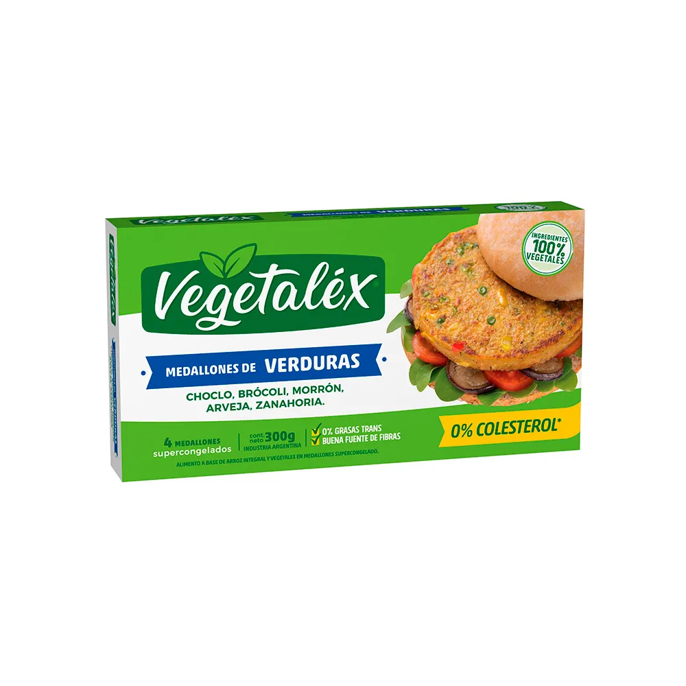 Vegetalex - Medallones de Verduras (300g)