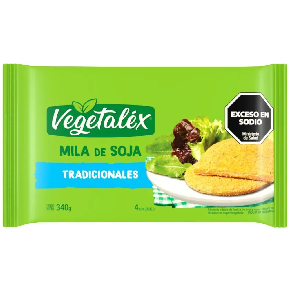 Vegetalex - Milanesa de Soja Tradicional (340g)
