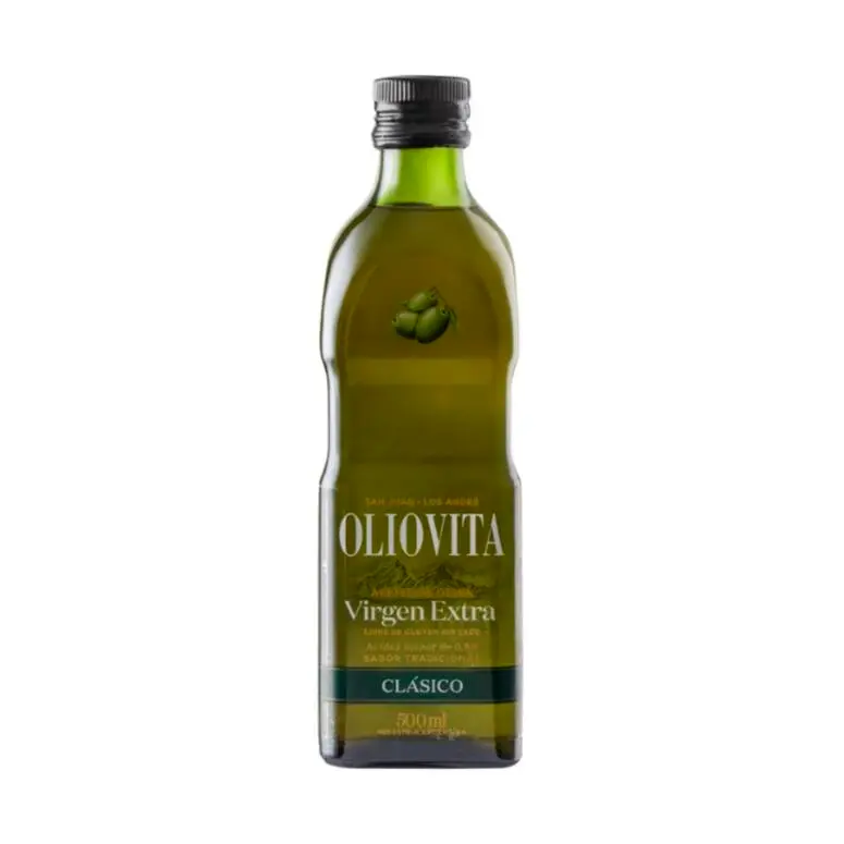 Oliovita - Aceite de Oliva Virgen Extra Clasico Botella de Vidrio (500ml)