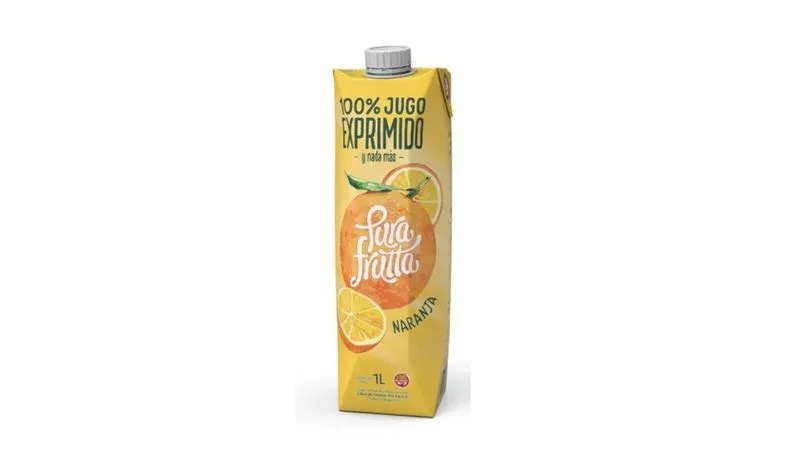 Pura Frutta - Jugo natural sabor naranja prisma (1lt)