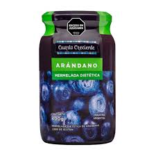 Cuarto creciente - Mermelada Dietética de Arándanos (400g) 