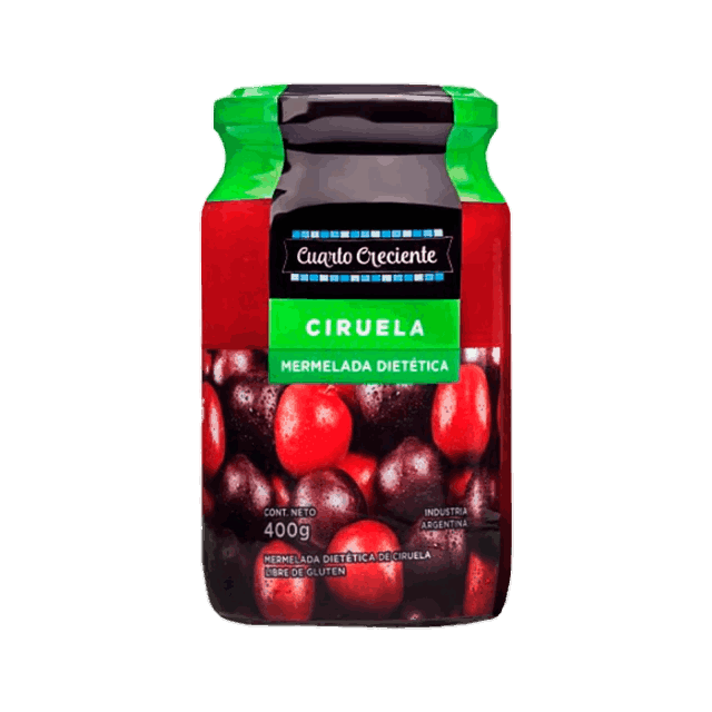 Cuarto creciente - Mermelada Dietética de Ciruela (400g)