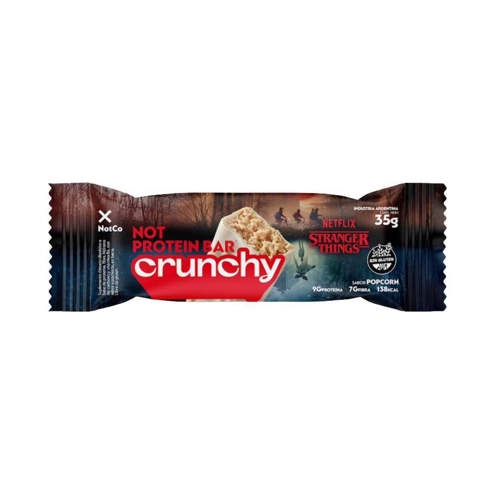 The Not Company - Not protein bar crunchy netflix (caja x 12 unidades)