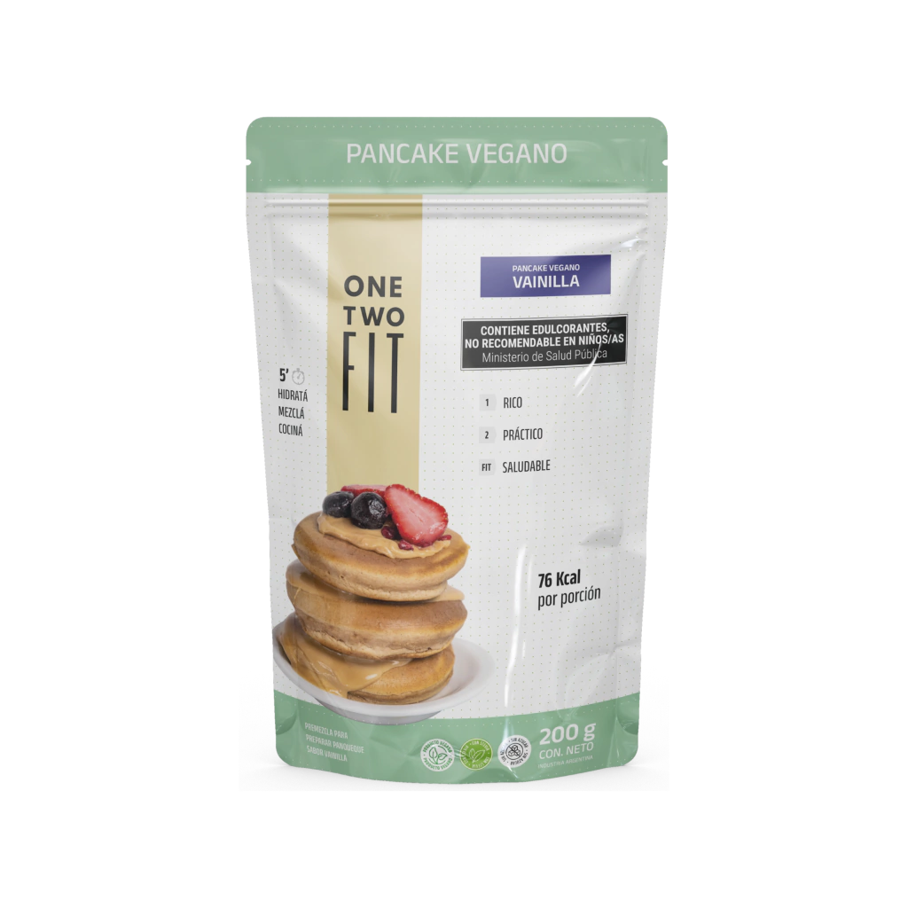 One two fit - Pancake Vegano de Vainilla (200gr) 