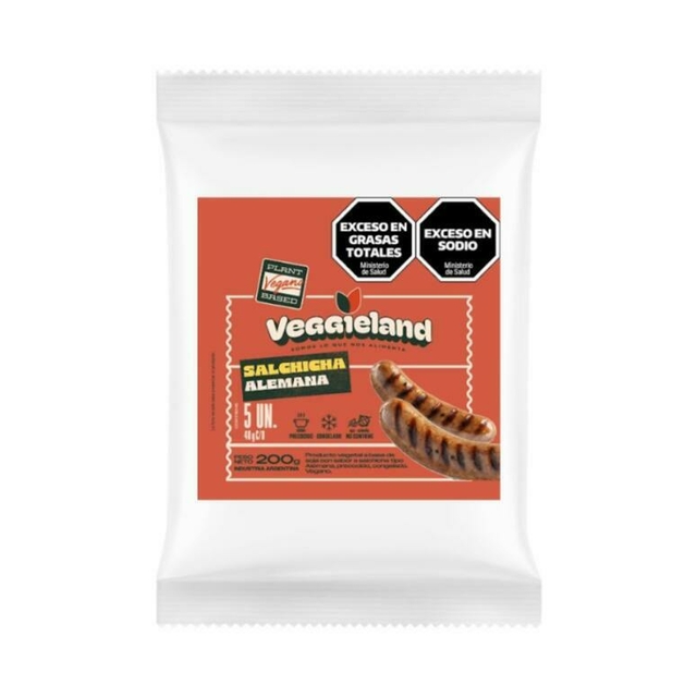 Veggieland - Salchicha alemana (200gr) 