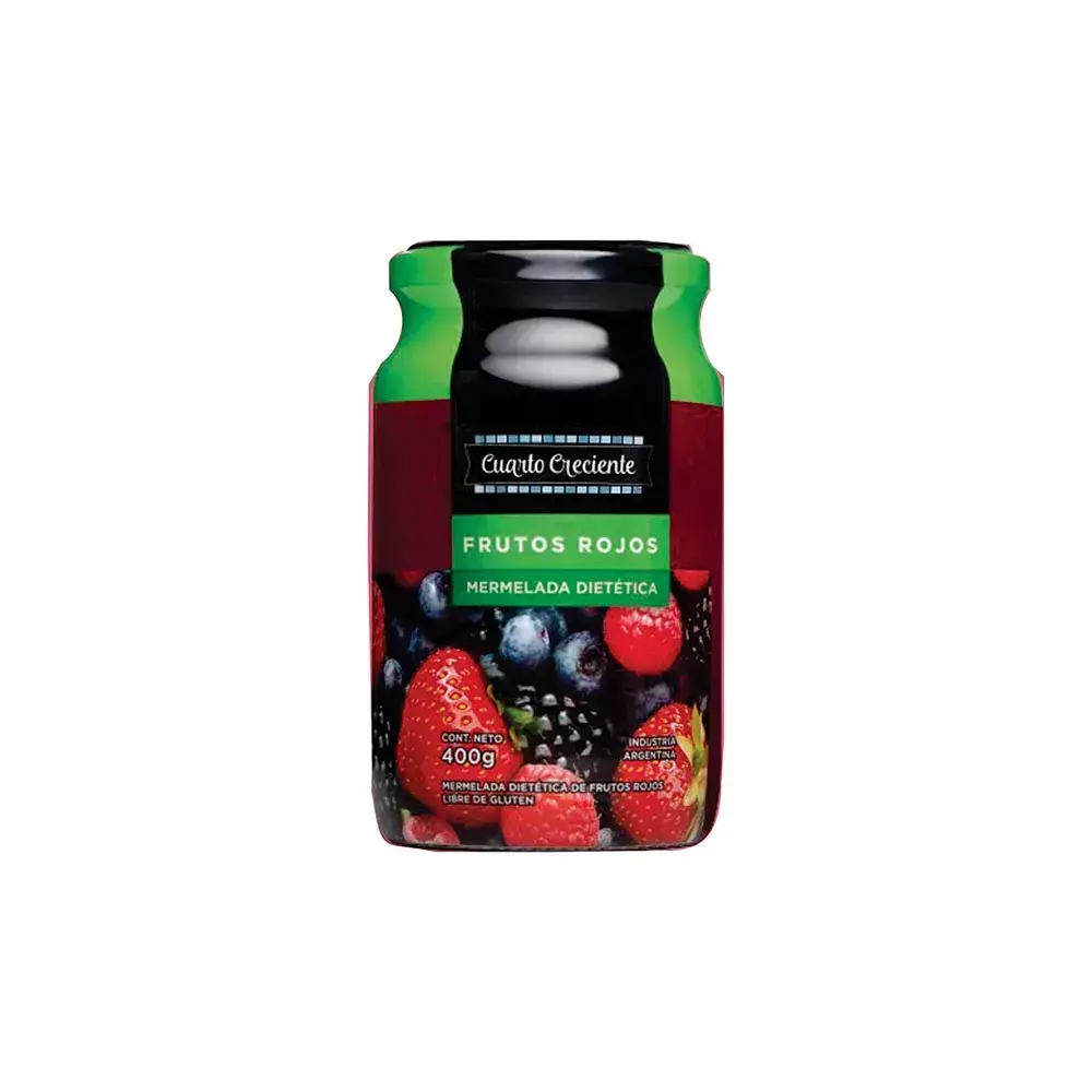 Cuarto creciente - Mermelada Dietética de Frutos Rojos (400g)  