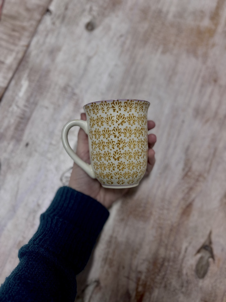 Home Studio - Taza Florcitas