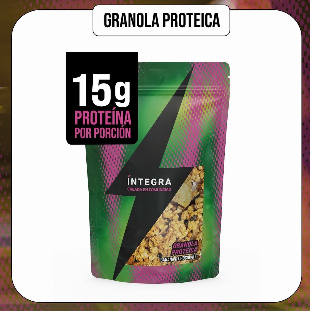 Integra - Granola Proteica Banana & Chocolate x 250g
