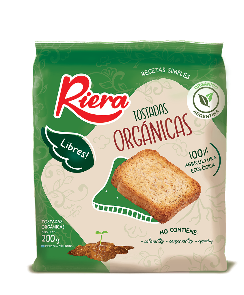 Riera - Tostadas Organicas (200gr)  