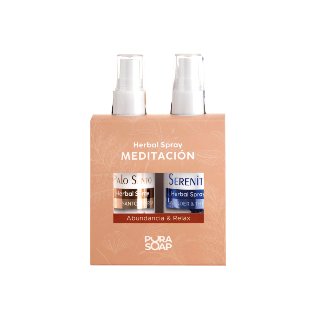 Pura Soap - DUO HERBALS MEDITACION	ABUNDANCIA & RELAX