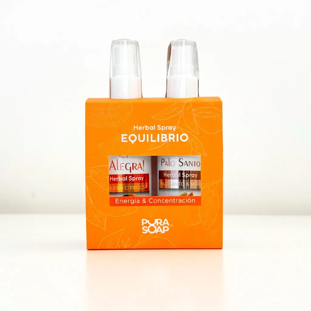 Pura Soap - DUO HERBALS EQUILIBRIO ENERGIA Y CONCENTRACION