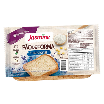  Jasmine - Pan sin glúten tradicional x 350 gr 