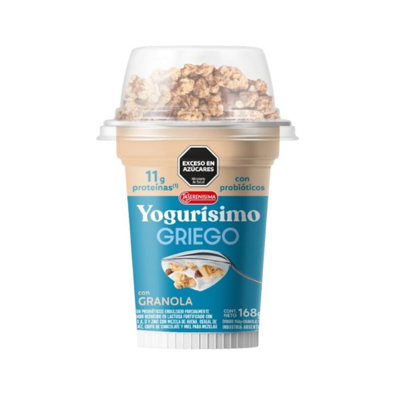Yogurisimo ﻿- Yogur Griego con Granola x 168g