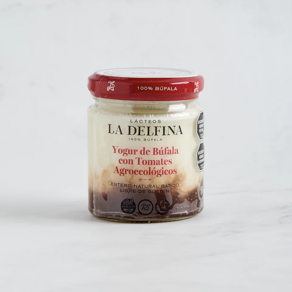 La Delfina - Yogur batido de Bufala con Tomate Agroecologico 160 gr