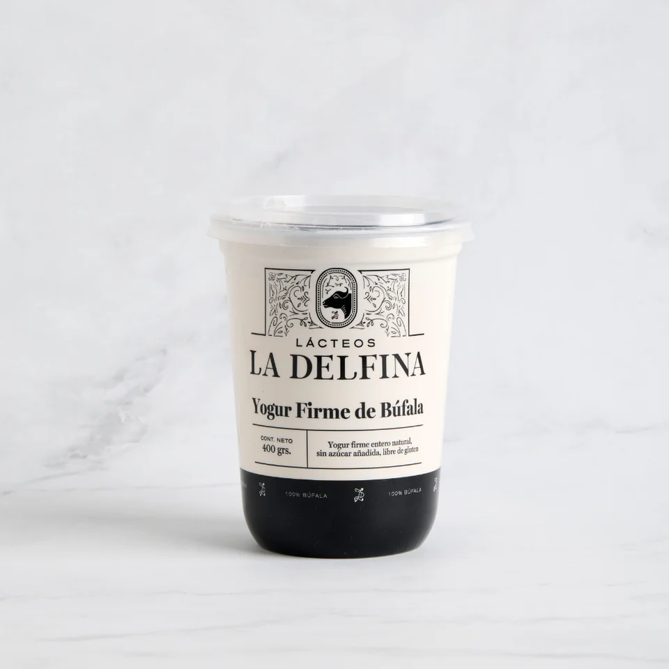 La Delfina - Yogur Deslactosado de Búfala (Pote 400 grs) 