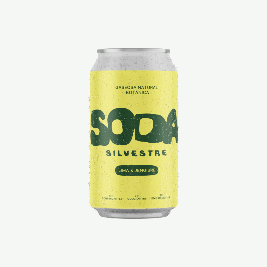 Booch - Soda Silvestre Lima y Jengibre(354cc)