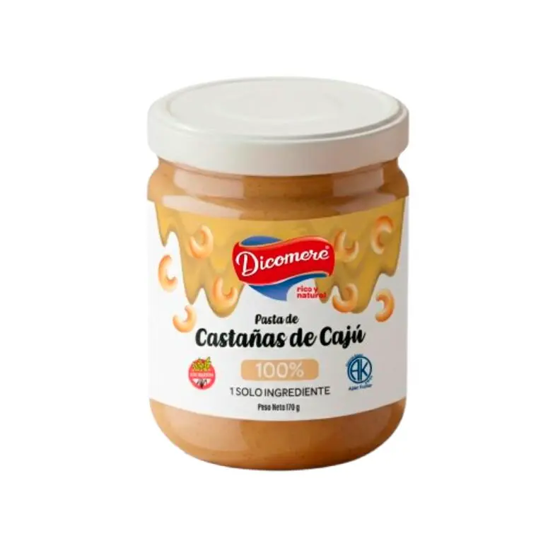Dicomere - Pasta de castañas de Caju (170gr)