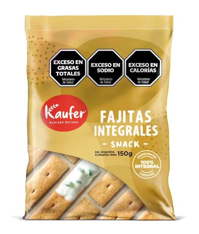 Kaufer - Fajitas Integrales (150gr)