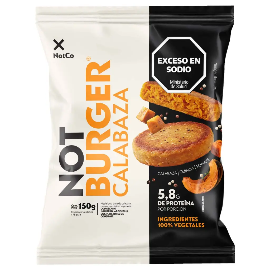 The Not Company - Not burguer calabaza (150gr)