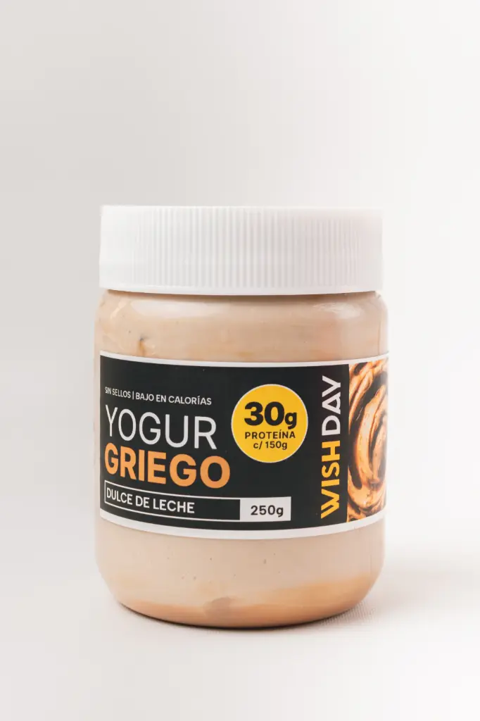 Wish Day - Yogurt Griego Dulce de Leche (pote 250gr)