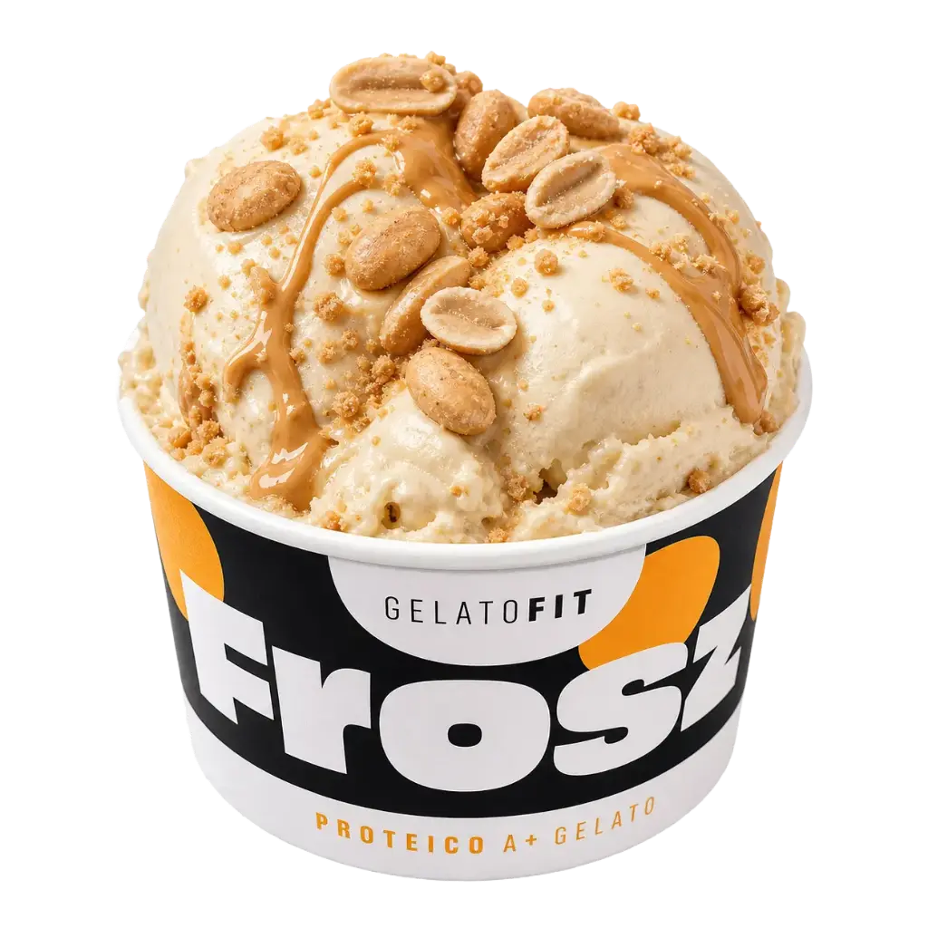 Frosz - Helado Proteico Crema de Mani (250cc)