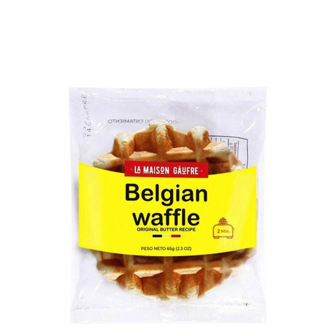 La Maison - Waffles belgas sabor original (65gr)