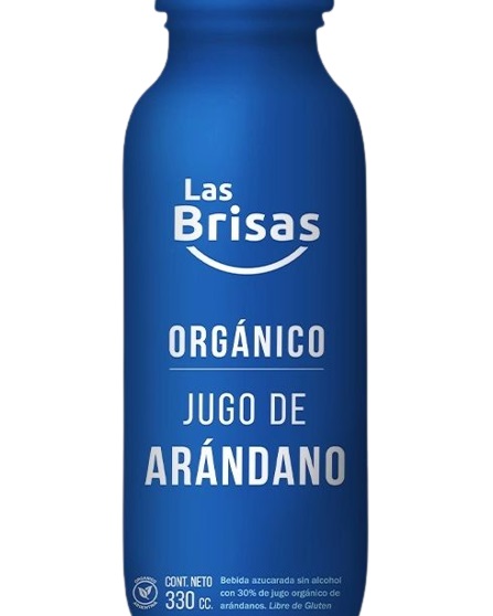 Las Brisas - Jugo Orgánico Arándanos 330 ml