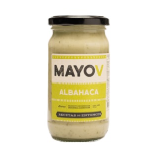 Mayo V - Mayonesa vegana de albahaca (270gr)