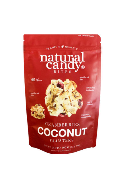 Natural Candy - Clusters cranberries coconut (100gr)