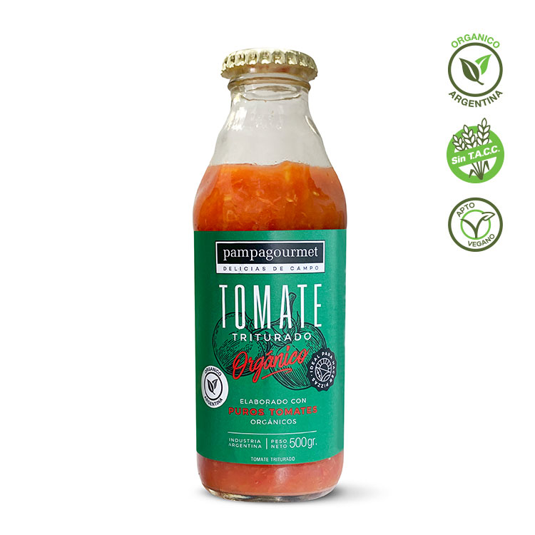 Pampa Gourmet - Tomate triturado orgánico (500gr)