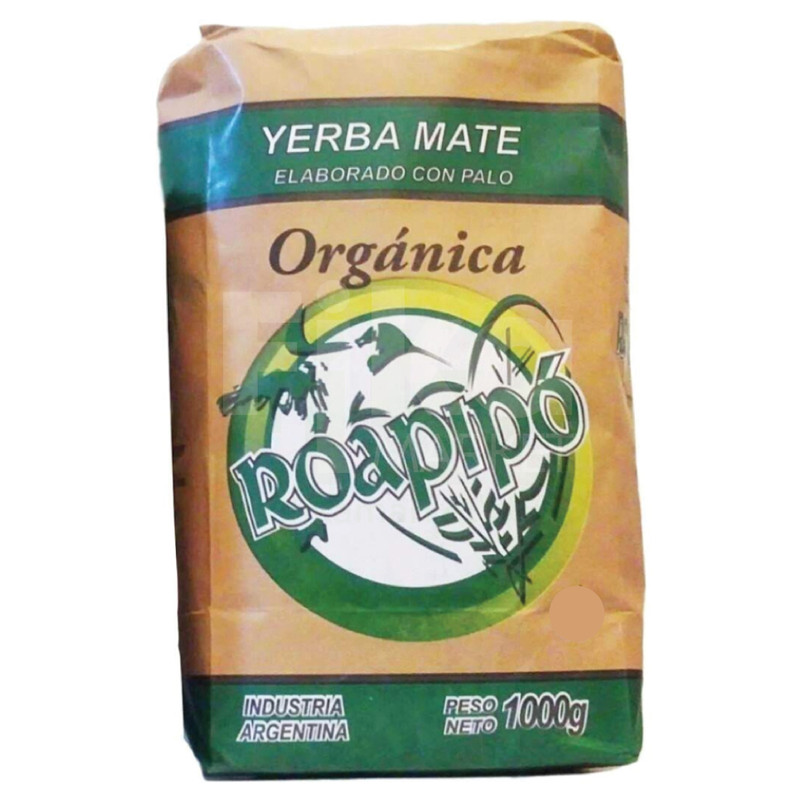 Roapipó - Yerba mate orgánica fuerte (1kg)