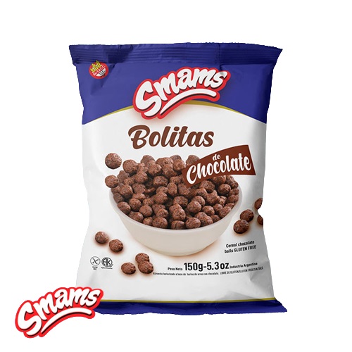 Smams - Cereales bolitas de chocolate (150gr)