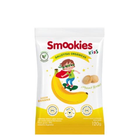 Smookies - Galletitas orgánicas de banana (120gr)