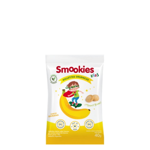 Smookies - Galletitas orgánicas de banana (40gr)