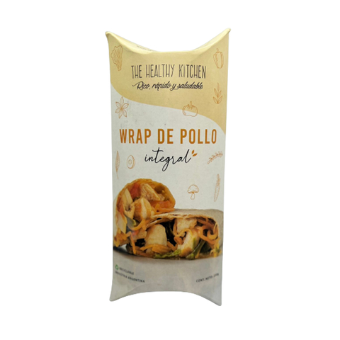 The Healthy Kitchen - Wraps Pollo, Verdura y Queso (250gr)