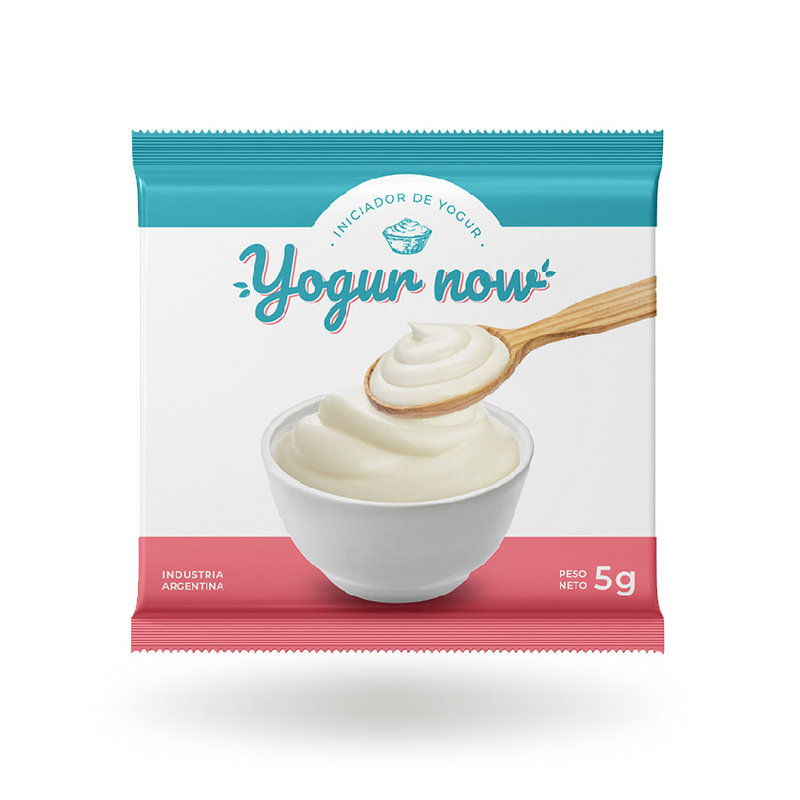 Yogur Now - Iniciador de Yogurt en polvo (10 unidades)