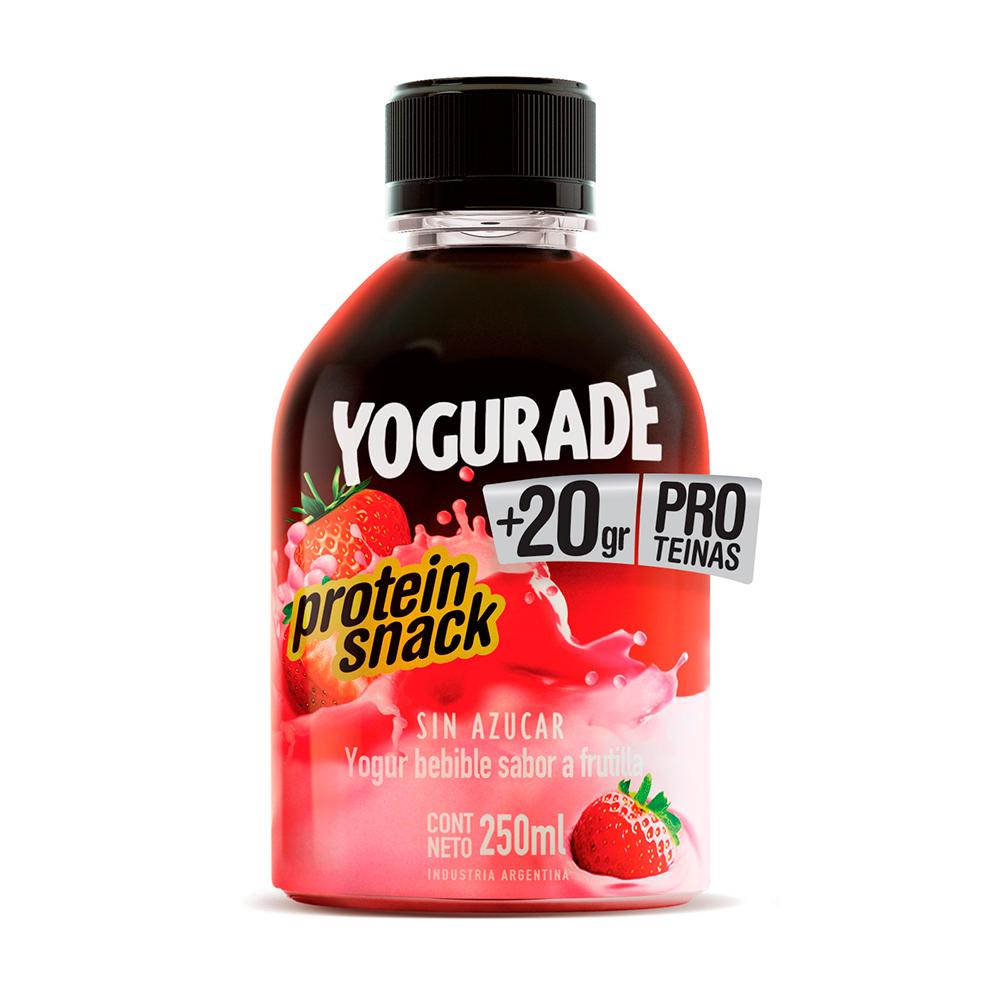 Yogurade - Yogur bebible semidescremado sabor frutilla (250gr)