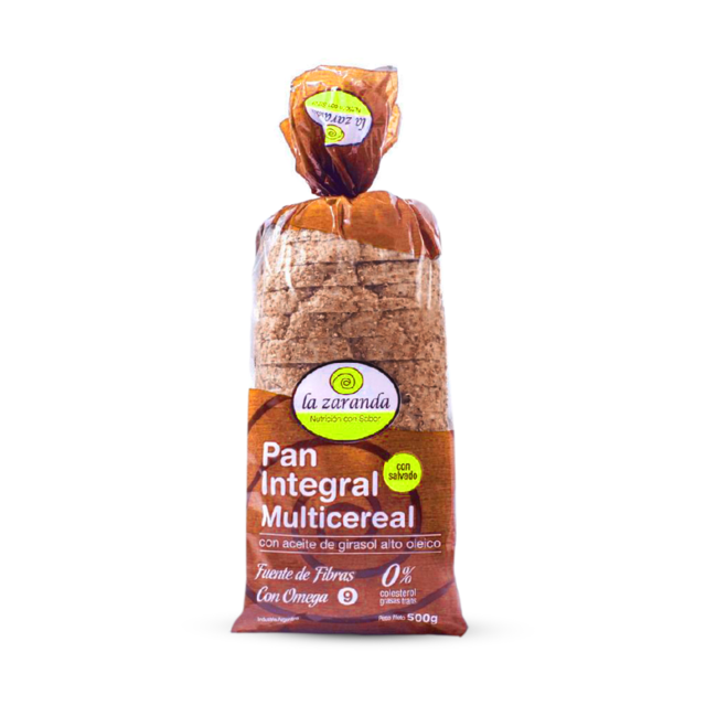 La Zaranda - Pan multicereal de salvado (500gr)