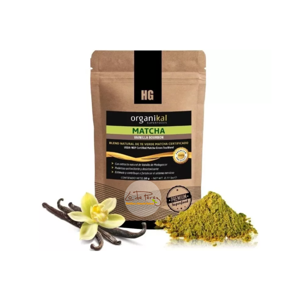 HG Laboratorios - Matcha con vainilla bourbon (50 gr)